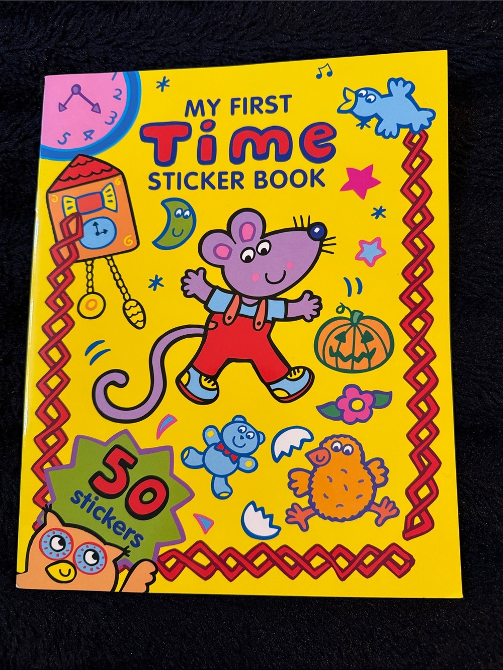 New Vintage My First Time Sticker Book